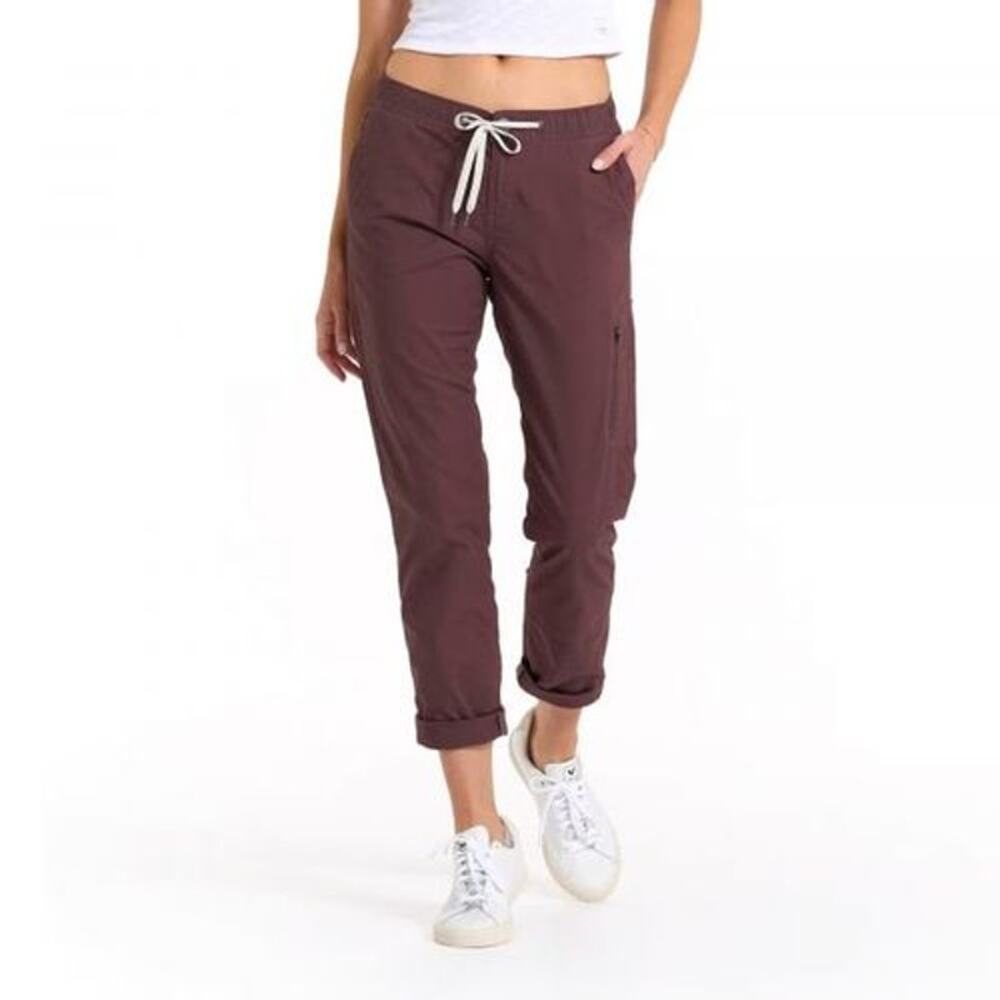 Vuori Women's Ripstop Pants VW401 Light Terracotta Mauve Hiking Trail Size S